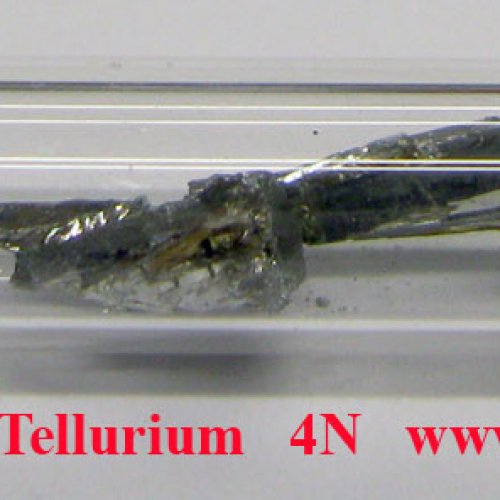 Tellur - Te - Tellurium - Crystalline fragments