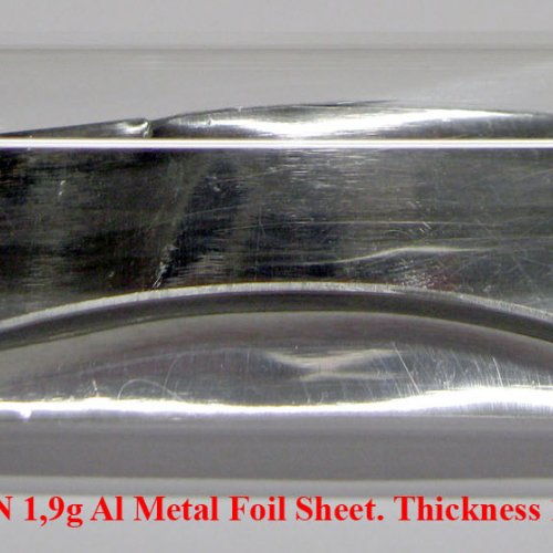 Hliník-Al-Aluminium 3N 1,9g Al Metal Foil Sheet. Thickness 1,0mm.jpg