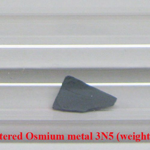 Osmium-Os-Osmium  Sintered Osmium metal 3N5 (weight 1,49g).jpg