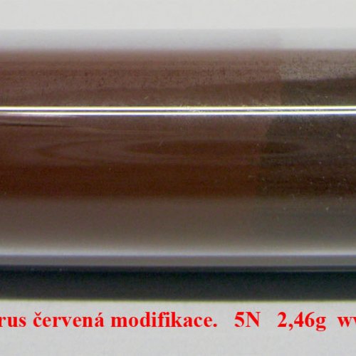 Fosfor - P - Phosphorus červená modifikace.Red phosphorus -powder