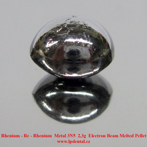 Rhenium - Re - Rhenium  Metal 3N5  2,3g  Electron Beam Melted Pellet.jpg