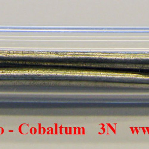 Kobalt - Co - Cobaltum Cobalt-Wire. Diameter 1mm
