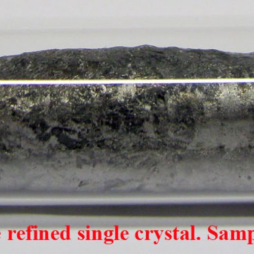 Beryllium 3N 39g Arc melted, zone refined single crystal. Sample-etched surface..jpg