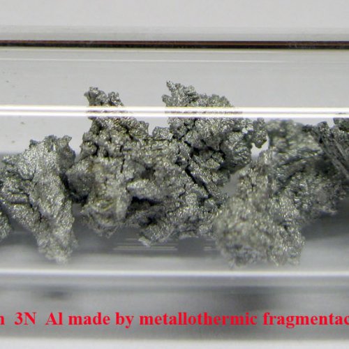 Hliník - Al - Aluminium  3N  Al made by metallothermic fragmentacion. 1.jpg