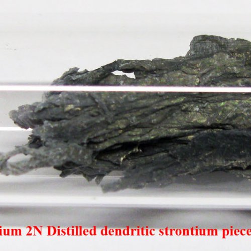 Stroncium - Sr - Strontium 2N Distilled dendritic strontium piece 13.jpg