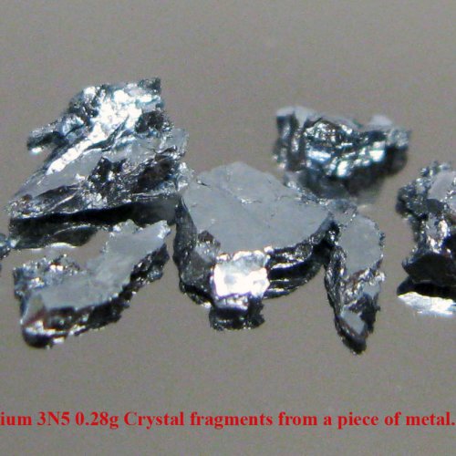 Osmium-Os-Osmium 3N5 0.28g Crystal fragments from a piece of metal. 2.jpg