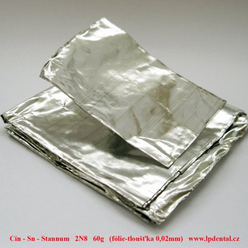 Cín - Sn - Stannum  Tin Foil