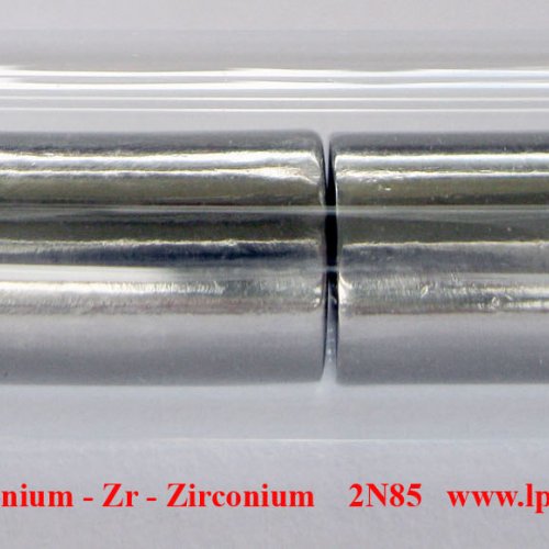 Zirkonium - Zr - Zirconium  Metal Cylinder Rod Length 50mm Diameter 10mm