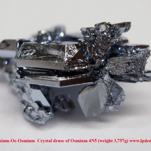 Osmium-Os-Osmium  Crystal druse of Osmium 4N5 (weight 3,757g) 5.jpg
