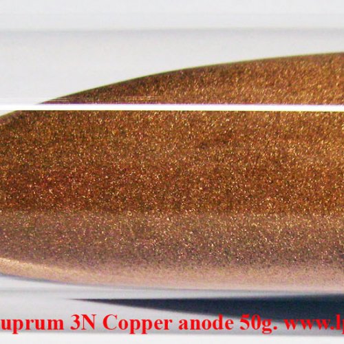 Měď - Cu - Cuprum 3N Copper anode 50g..jpg