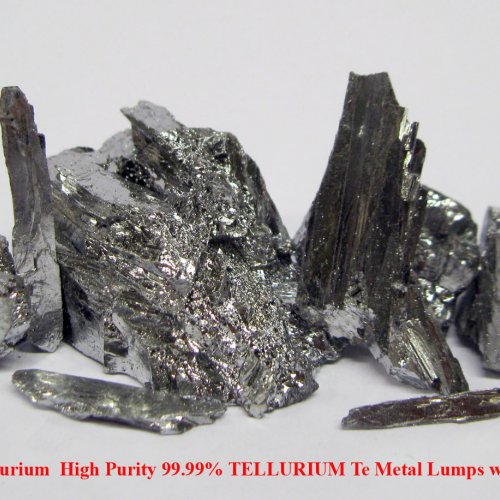 Tellur-Te-Tellurium  High Purity 99.99% TELLURIUM Te Metal Lumps 1.jpg