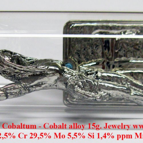 Kobalt - Co - Cobaltum - Cobalt alloy 15g. Jewelry 1.jpg