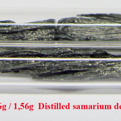 Samarium - Sm - Samarium  3N    Distilled samarium dendritic fragment. 1.jpg