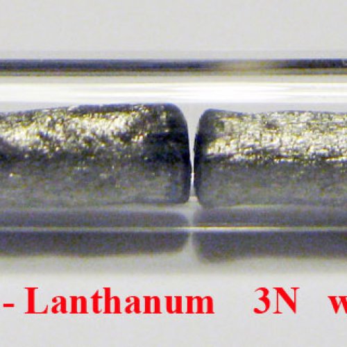 Lanthan - La - Lanthanum Sample-rough surface.