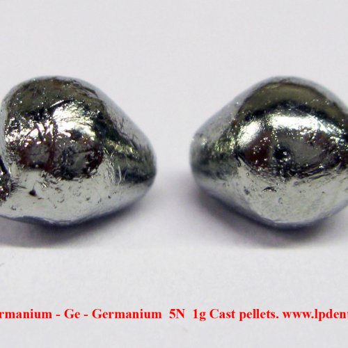 Germanium - Ge - Germanium  5N  1g Cast pellets. 2.jpg