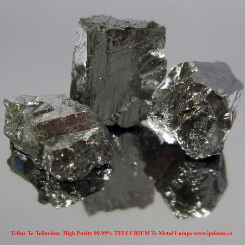 Tellur-Te-Tellurium  High Purity 99.99% TELLURIUM Te Metal Lumps 3.jpg