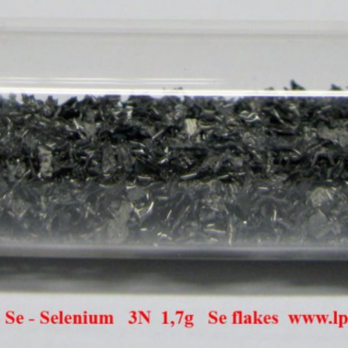 Selen - Se - Selenium 3N 1,7g Se flakes 1.png