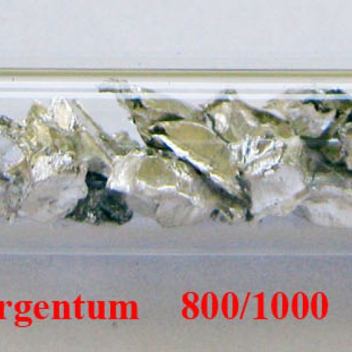 Stříbro - Ag - Argentum Silver metal fragments-pieces
