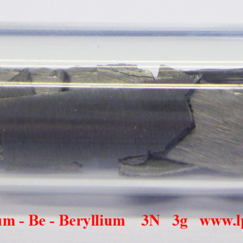 Beryllium - Be - Beryllium  Metal sheet plate lumps of  Beryllium