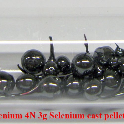 Selen - Se - Selenium 4N 3g Selenium cast pellets..jpg