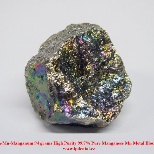Mangan-Mn-Manganum 94 grams High Purity 99.7% Pure Manganese Mn Metal Blocks Lumps.jpg