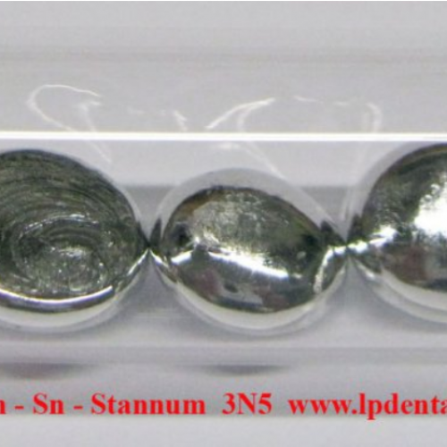 Cín - Sn - Stannum 3N5  Tin melted pellets