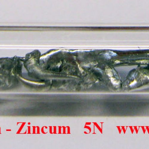 Zinek - Zn - Zincum  Zinc melted sample pieces