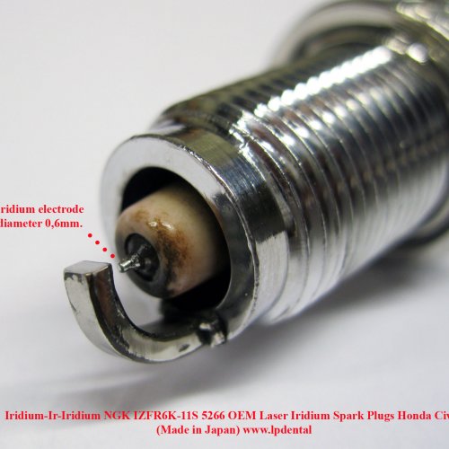 Iridium-Ir-Iridium NGK IZFR6K-11S 5266 OEM Laser Iridium Spark Plugs Honda Civic 4.jpg