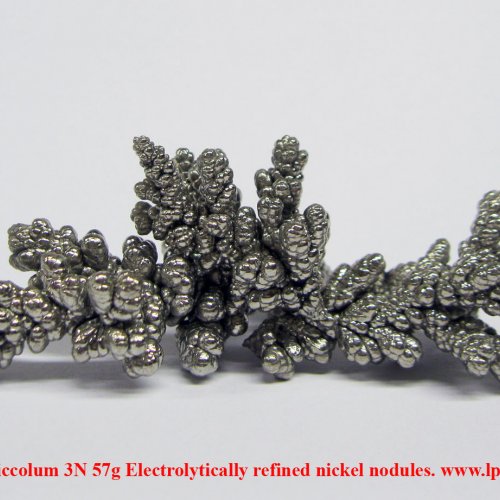 Nikl-Ni-Niccolum 3N 57g Electrolytically refined nickel nodules. 4.jpg