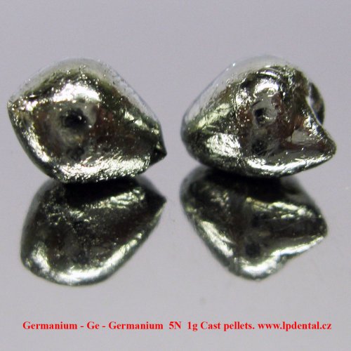 Germanium - Ge - Germanium  5N  1g Cast pellets. 1.jpg