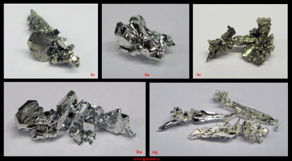Sc-Sn-Sc-Ru-Ag crystals