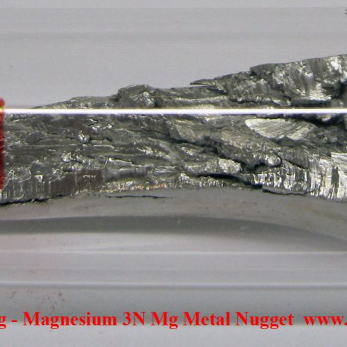 Hořčík - Mg - Magnesium 3N Mg Metal Nugget.jpg