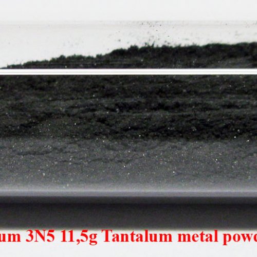 Tantal - Ta - Tantalum 3N5 11,5g Tantalum metal powder..jpg