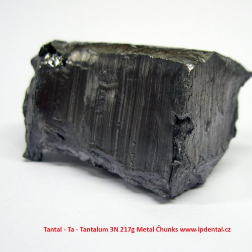 Tantal - Ta - Tantalum 3N 217g Metal Chunks 5.jpg