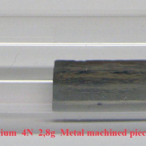 Thulium - Tm - Thulium  4N  2,8g  Metal machined piece..jpg