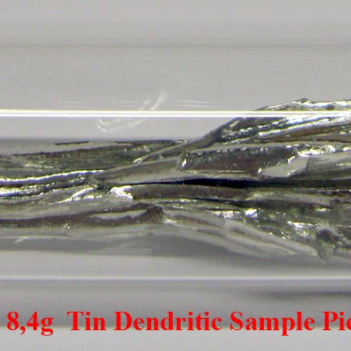 Cín - Sn - Stannum 4N 8,4g  Tin Dendritic Sample Piece..jpg