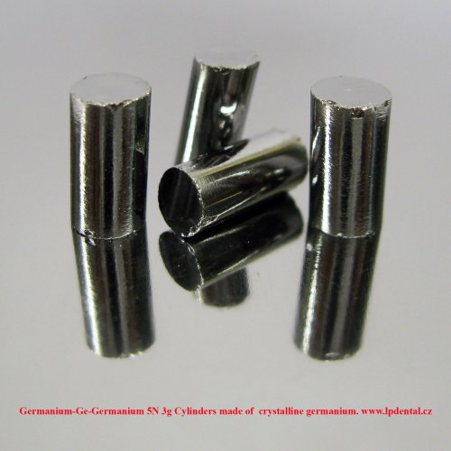 Germanium-Ge-Germanium 5N 3g Cylinders made of  crystalline germanium. 2.jpg