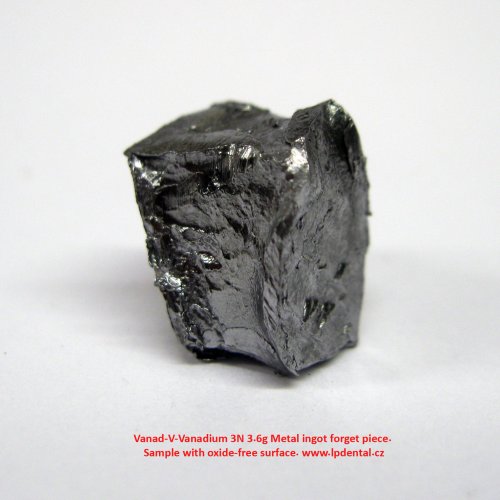 Vanad-V-Vanadium 3N 3.6g Metal ingot forget piece. Sample with oxide free surface 4.jpg