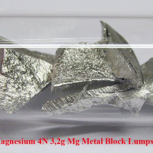Hořčík - Mg - Magnesium 4N 3,2g Mg Metal Block Lumps  1.jpg
