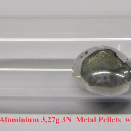 Hliník - Al - Aluminium 3,27g 3N  Metal Pellets.jpg