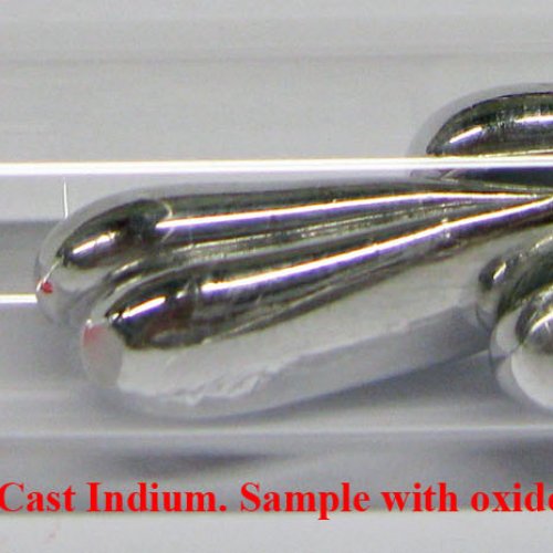 Indium - In - Indium 4N 11,5g Cast Indium. Sample with oxide-free surface..jpg