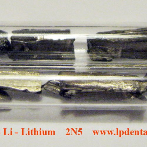Lithium - Li - Lithium with oxide-free surface.