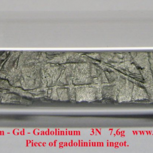 Gadolinium - Gd - Gadolinium 3N-Piece of Gd ingot..png
