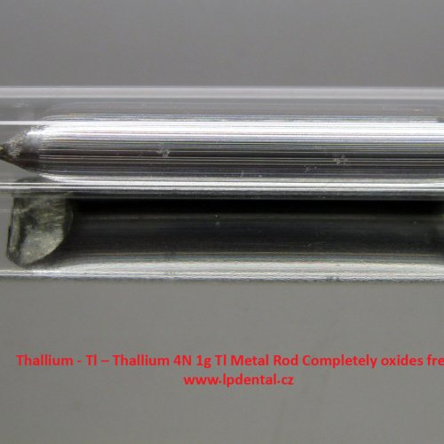 Thallium - Tl – Thallium 4N 1g Tl Metal Rod Completely oxides free. 3.jpg