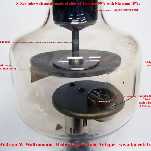 Wolfram-W-Wolframium  Medical X-ray Tube Antique..jpg
