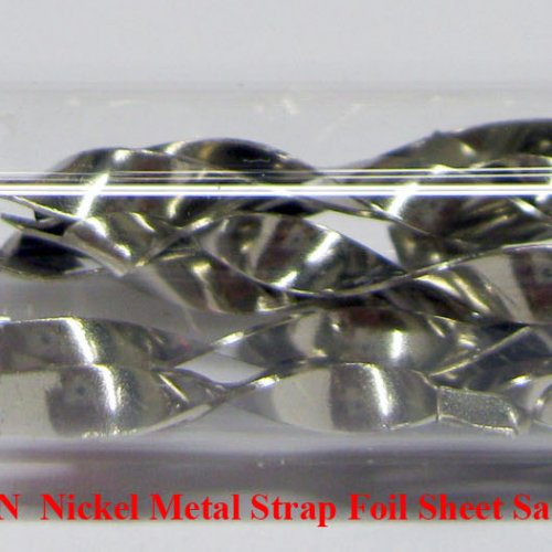 Nikl - Ni - Niccolum  3N  Nickel Metal Strap Foil Sheet Sample..jpg