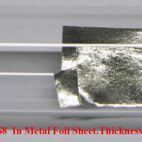 Indium - In - Indium 4N 0,68  In Metal Foil Sheet.Thickness 0,75mm.jpg