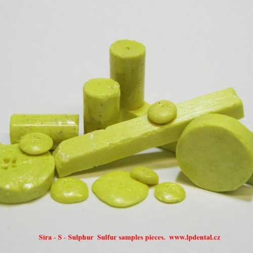 Síra - S - Sulphur  Sulfur samples pieces..jpg