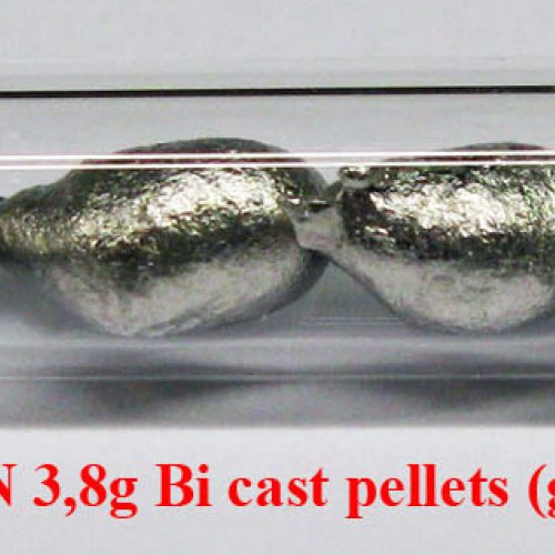 Bismut - Bi - Bismuthum  4N 4g Bi cast pellets (granules)..jpg
