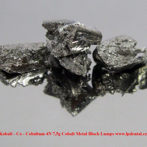 Kobalt - Co - Cobaltum 4N 7,5g Cobalt Metal Block Lumps 3.jpg